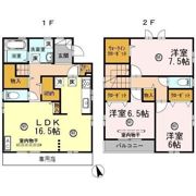 板垣M貸家 C Ⅲの間取り画像