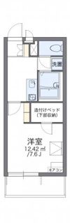 レオパレスサンピエスタの間取り画像