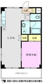 シャローム石村の間取り画像