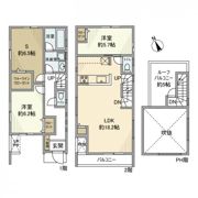深沢戸建の間取り画像