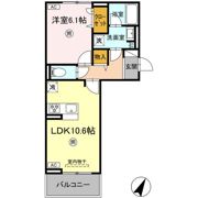 D-ROOM大小路プレミアム Ⅱの間取り画像