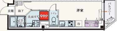 b’CASA KOIWA 2ndの間取り画像