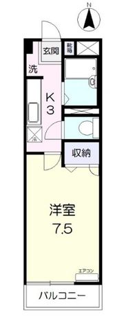 プルミエール田中の間取り画像