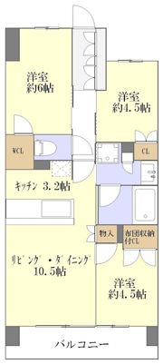 プレミスト大津京の間取り画像