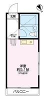 サカエハイツの間取り画像