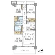 Brillia City横浜磯子D棟の間取り画像
