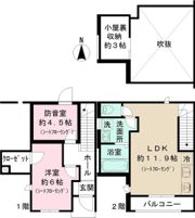 MOCXSTYLE下北沢の間取り画像