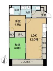クレスト庚午南の間取り画像