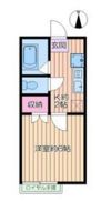 シャンブル春江Ⅴの間取り画像