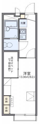 レオパレス喜連北Ⅲの間取り画像