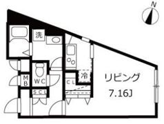 ブランシェ新中野の間取り画像