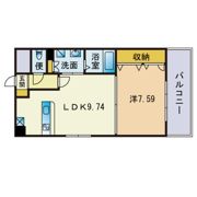 アース・フレンドリー室見駅前の間取り画像