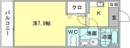 クレフラスト野並B棟の間取り画像