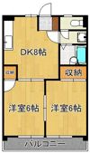 シャトレ岸の浦の間取り画像