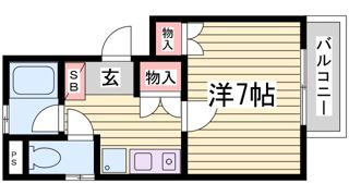 ノースコートの間取り画像