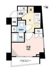 プレール・ドゥーク横濱紅葉坂の間取り画像