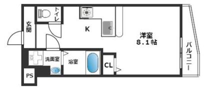 フルグランテ馬場町の間取り画像