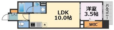 アーバネックス心斎橋Ⅱの間取り画像