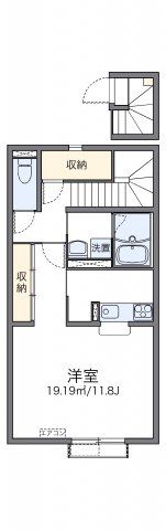 レオネクストロイヤルKリリハの間取り画像