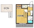 カンデオ折尾の間取り画像