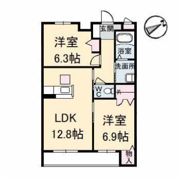 グランマスト多治米 B棟の間取り画像