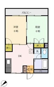 コーポクレールの間取り画像