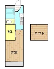 フリーダムヒル中野栄B棟の間取り画像
