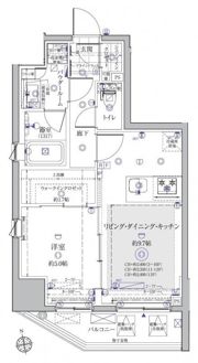 ヴァースクレイシア秋葉原EASTの間取り画像