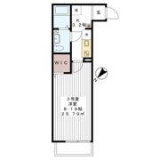 AJ南鳩ヶ谷Ⅰの間取り画像