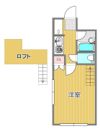 ハイツ岡町北の間取り画像