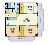 アネックスけやき通りの間取り画像