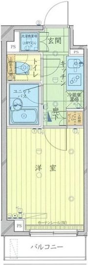 ルーブル武蔵関の間取り画像