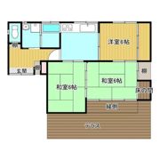 福谷貸家の間取り画像