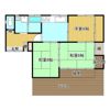 福谷貸家の間取り画像