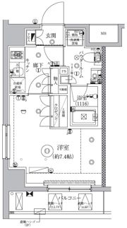 セジョリ武蔵関の間取り画像