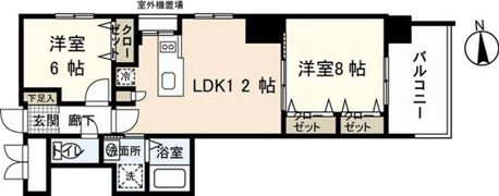 セントヒルズ銀山町弐番館の間取り画像