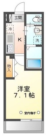 メゾンKの間取り画像