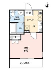 ヴェルデフラット弘明寺の間取り画像
