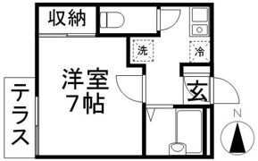 カオパレスNo．23の間取り画像