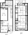 長等2丁目 貸家の間取り画像