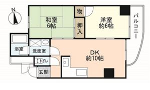 メゾンドソレイユの間取り画像