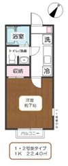 エスレーヴBの間取り画像