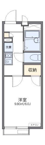 レオパレスベルサリーゼⅡの間取り画像