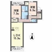 シャーメゾン小栗の間取り画像