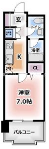 グレーシィ門真の間取り画像