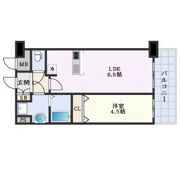 プレサンス高津公園ディオの間取り画像