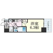 プレサンス堺筋本町ディスティニーの間取り画像