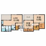 西小岩3丁目貸家の間取り画像