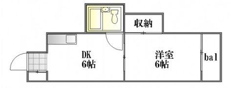 コーポラスマツモトⅠの間取り画像