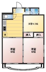 野上ビルの間取り画像